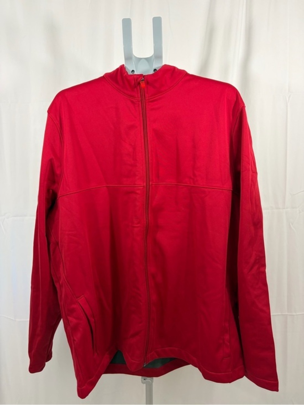 NWT Antigua Men's Size 2XL Full-Zip Red Jacket